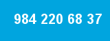 984 220 68 37